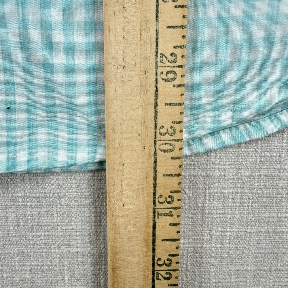 Vineyard Vines Tucker Shirt Mens M Blue Gingham Classic Fit Cotton Stretch - Picture 14 of 14